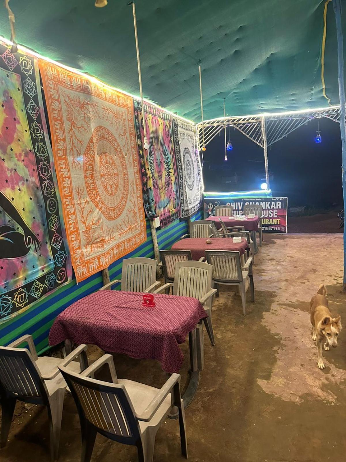 Shiv Shankar Cafe & Bar Arambol Exterior foto